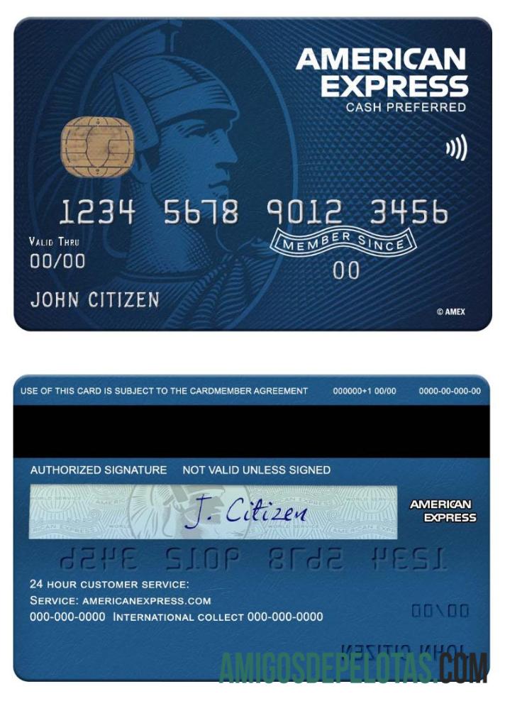 Cartão preferencial USA North Carolina BB&T Corp. Bank Amex Blue Cash exemplo real